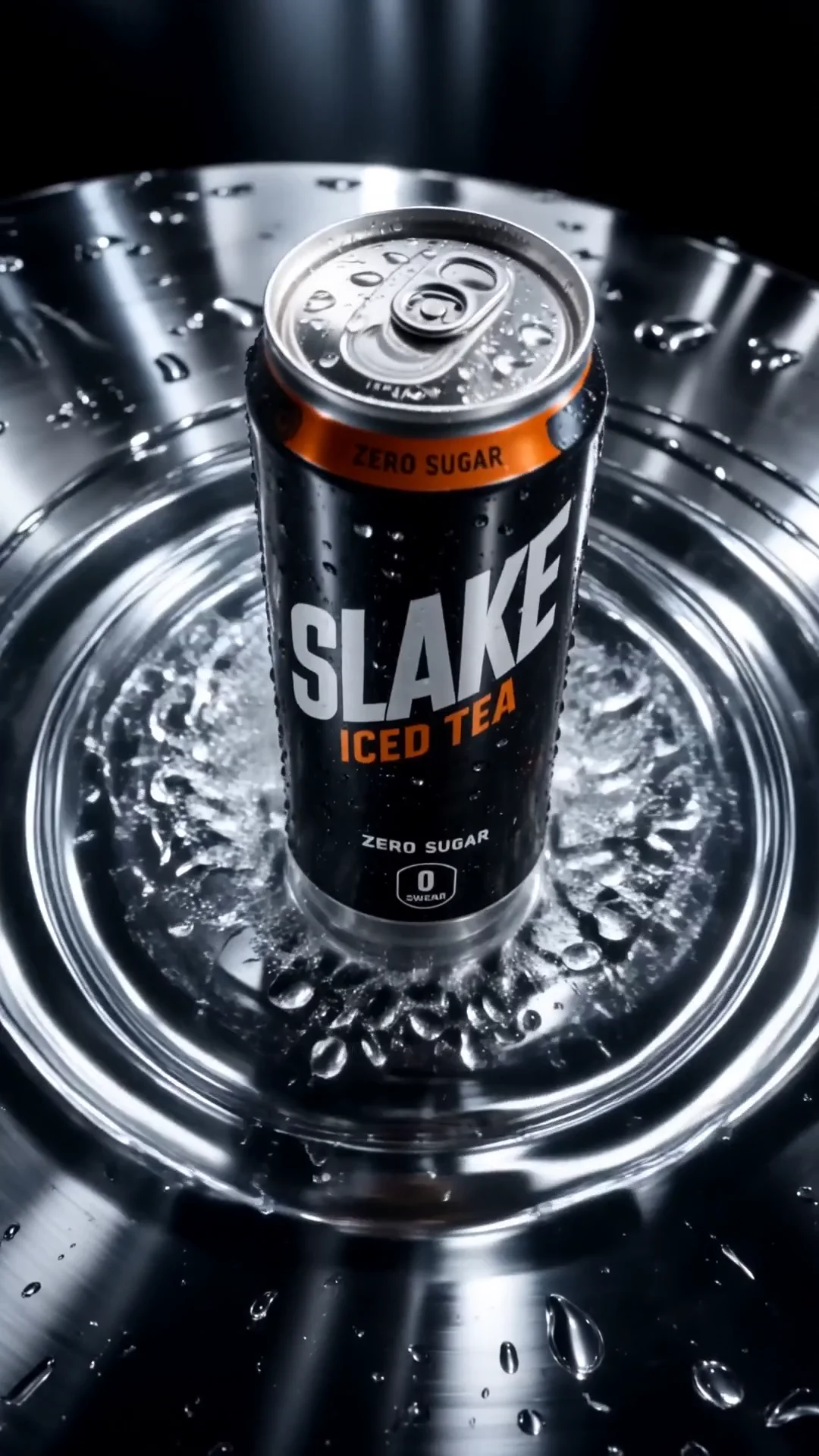 SLAKE iced tea animated ad still